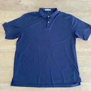 Peter Millar Featherweight Martini Polo Navy Xxl